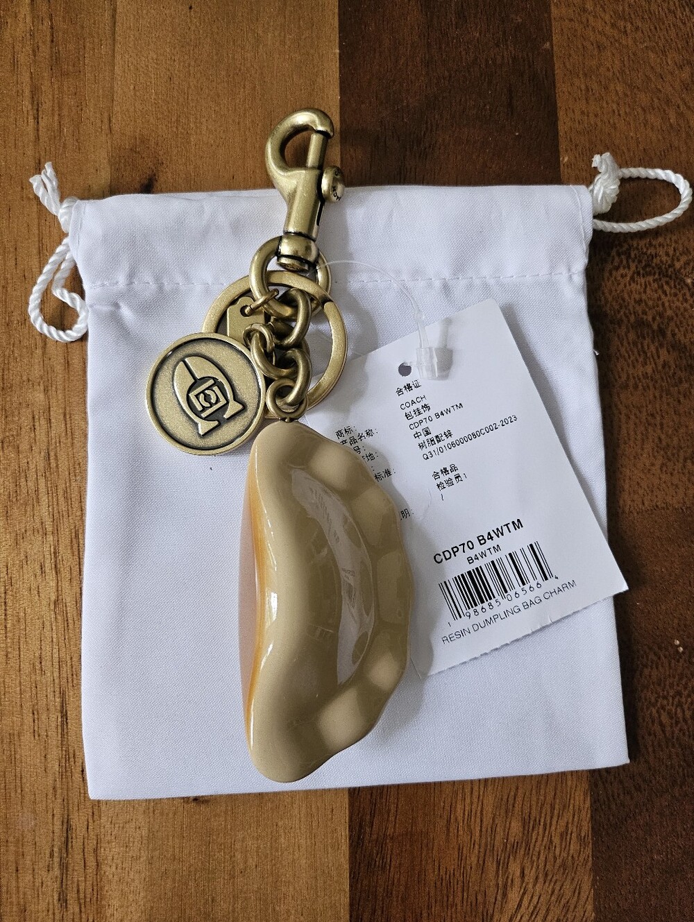 Coach x Clot Resin Dumpling Charm